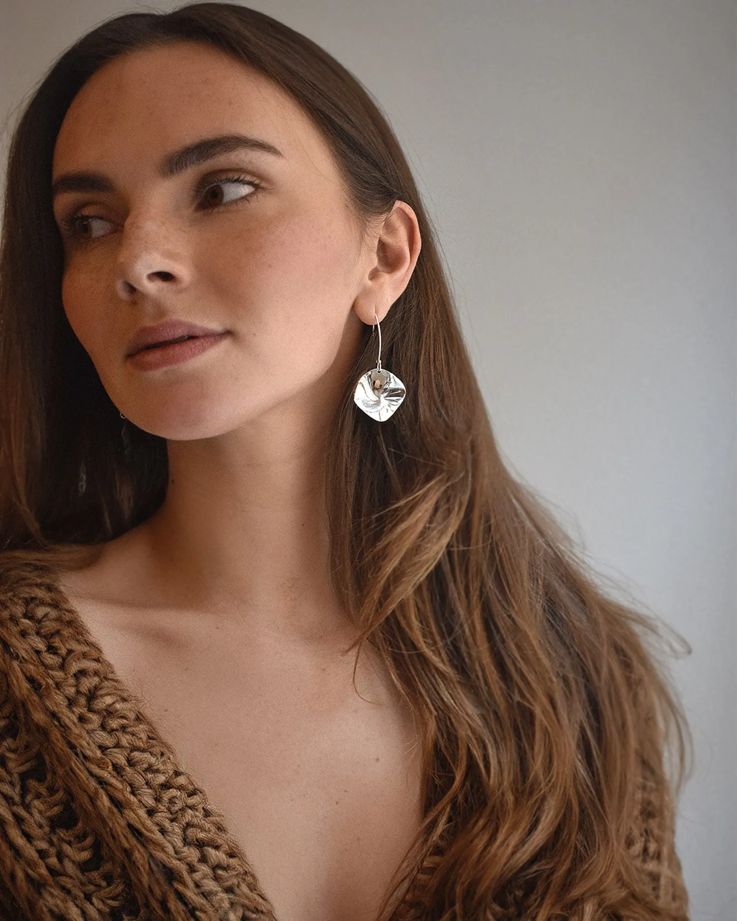 Pacific earrings silver