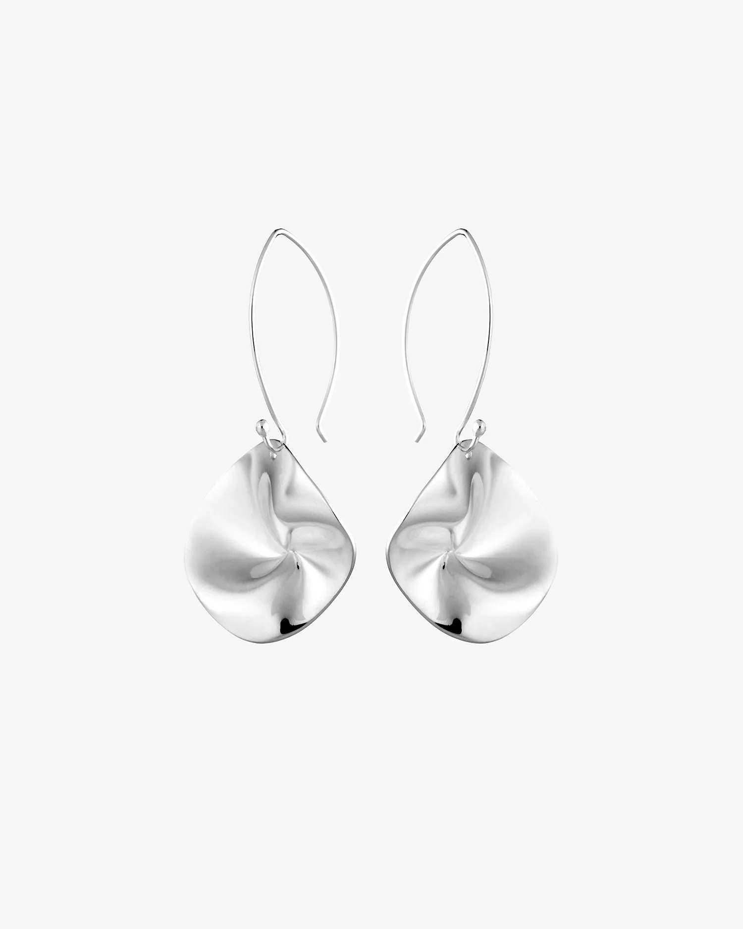 Pacific earrings silver