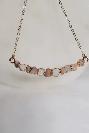 Pink Opal Riverbend Necklace