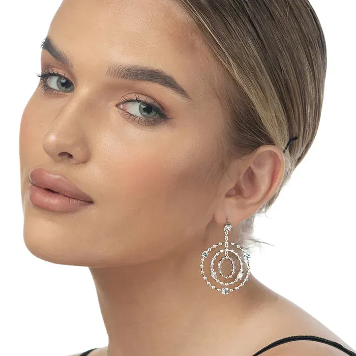 Radiant Circle Elegance Earrings