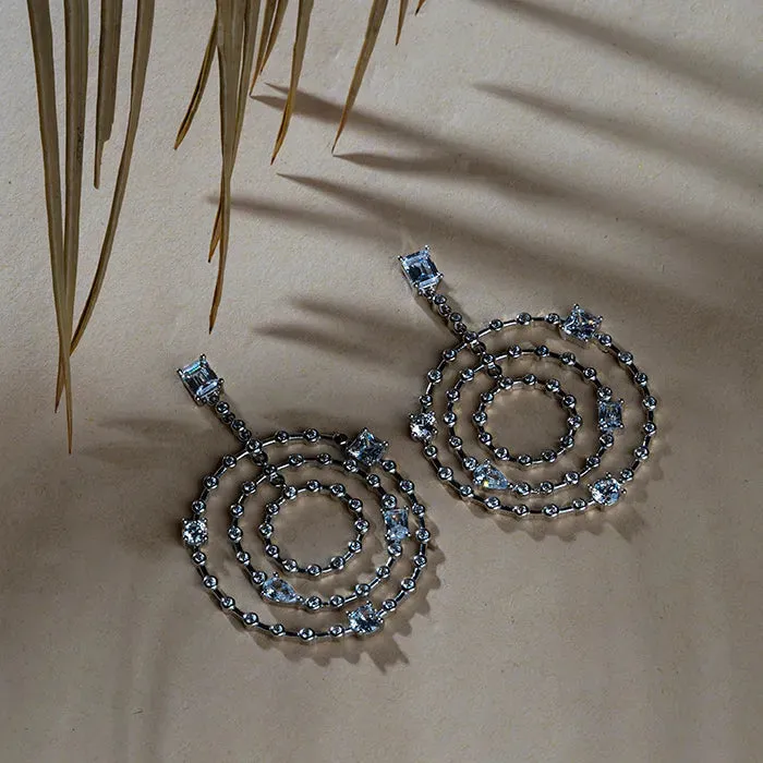 Radiant Circle Elegance Earrings