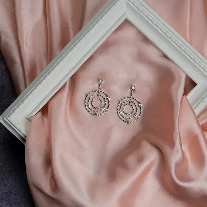 Radiant Circle Elegance Earrings