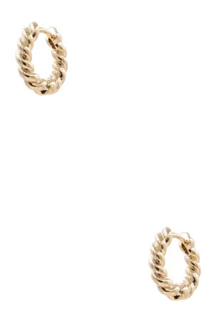 Rope Hoop Earrings