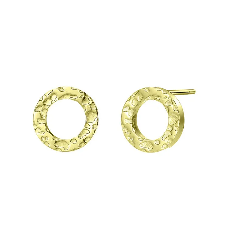 Rylee circle stud earrings