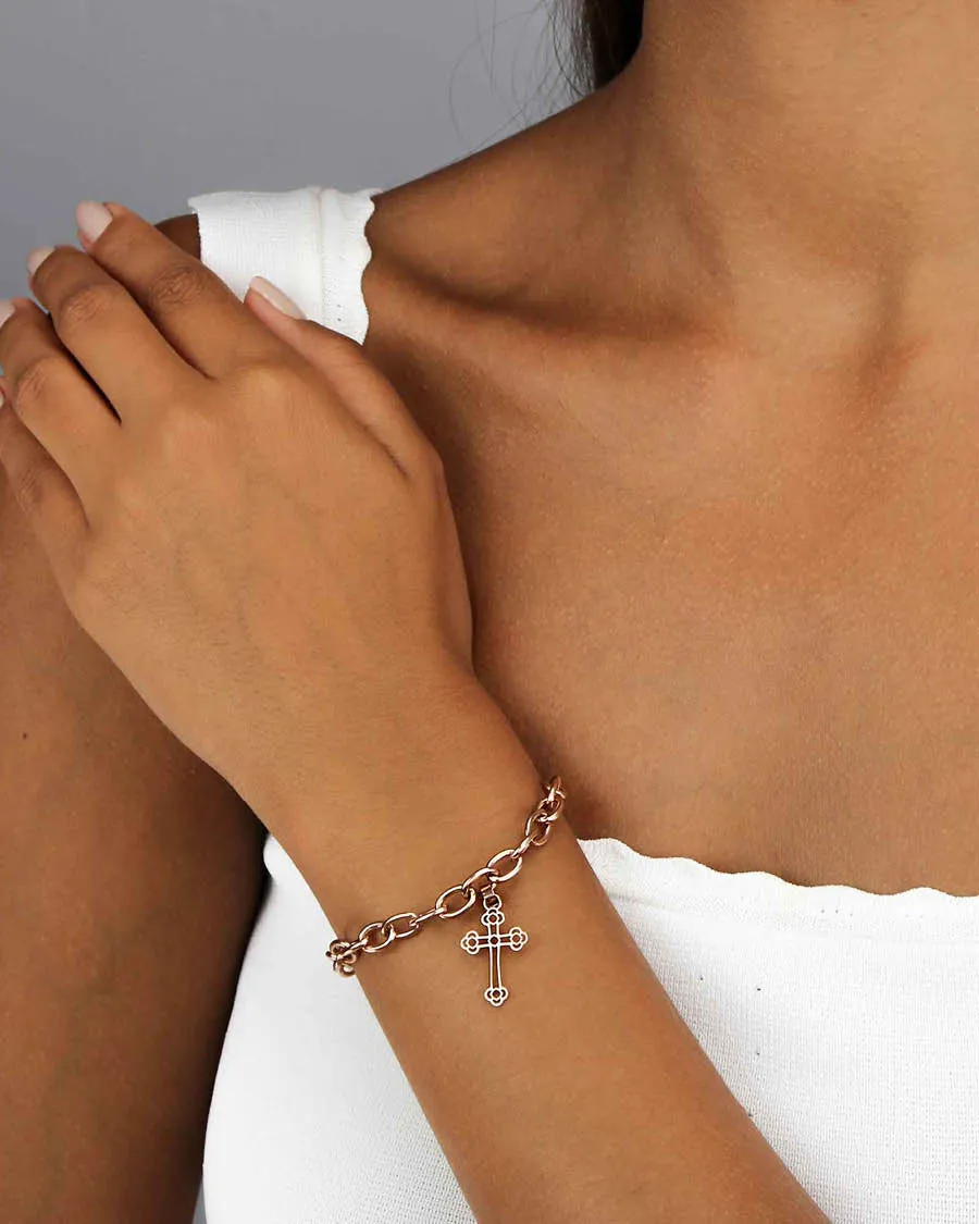 Salib Pendant, Silver