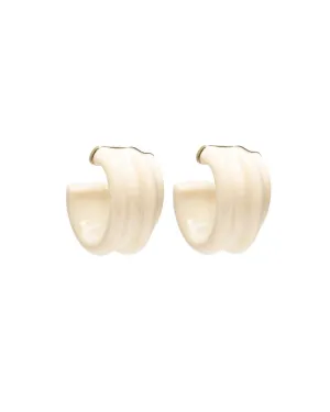 Sculpted Hoops in Cloud Break