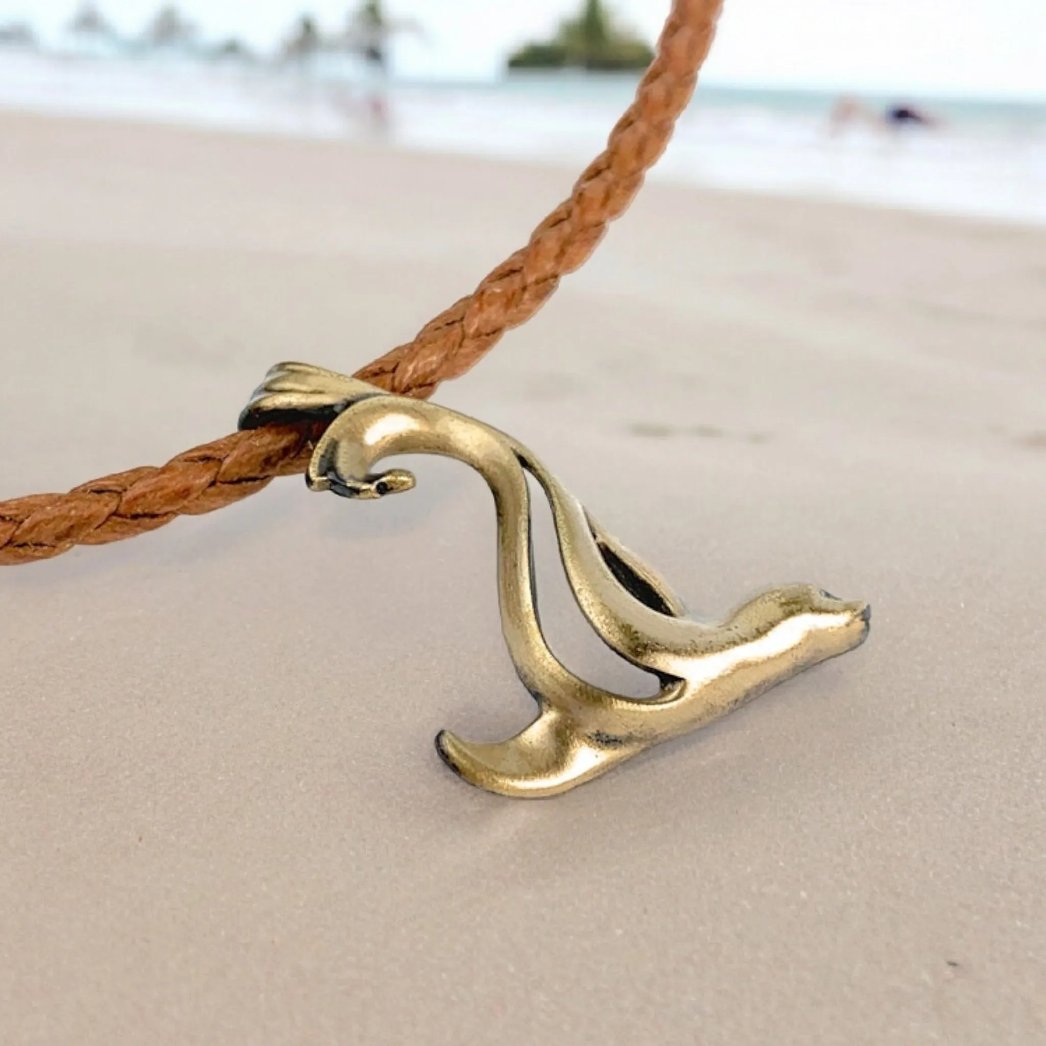 Sea Lion Necklace for Women- Bronze Sea Lion Pendant Necklace, Sea Lion Charms, Beachy Necklaces, Sea Life Pendant