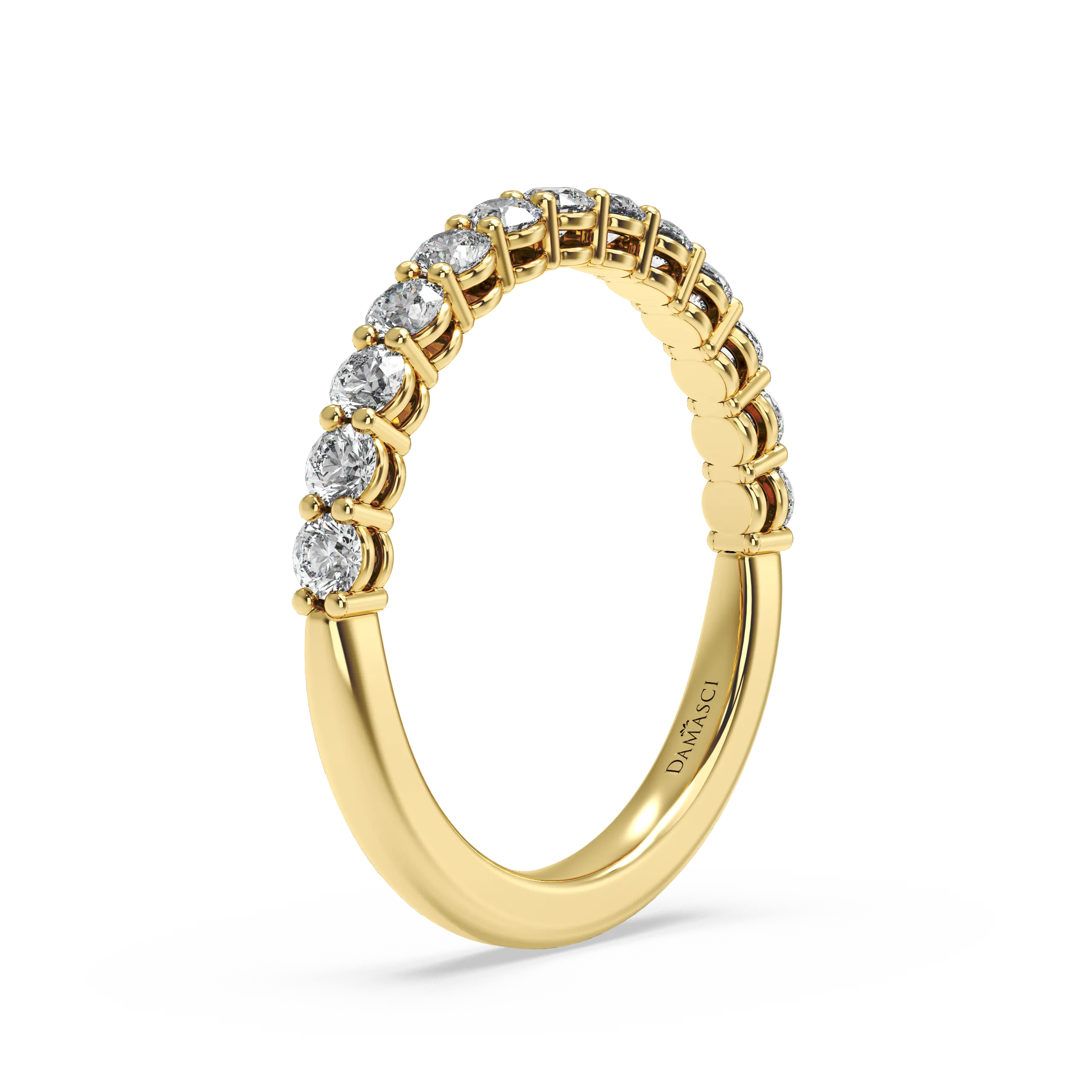 Shared-Claw Diamond Ring with Round Brilliant (0.90 T.C.W)