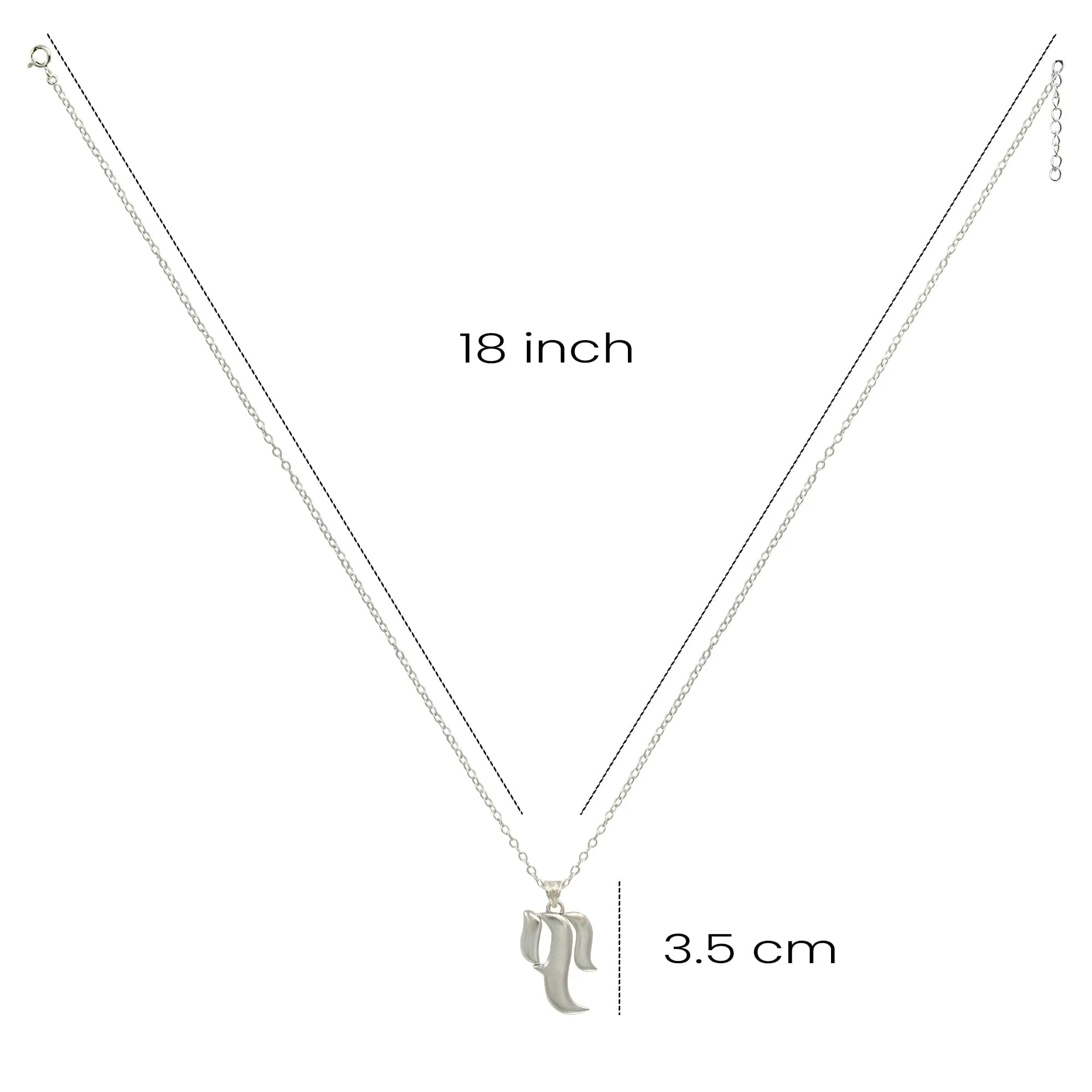 Silver 92.5 Women's Ganesha Necklace