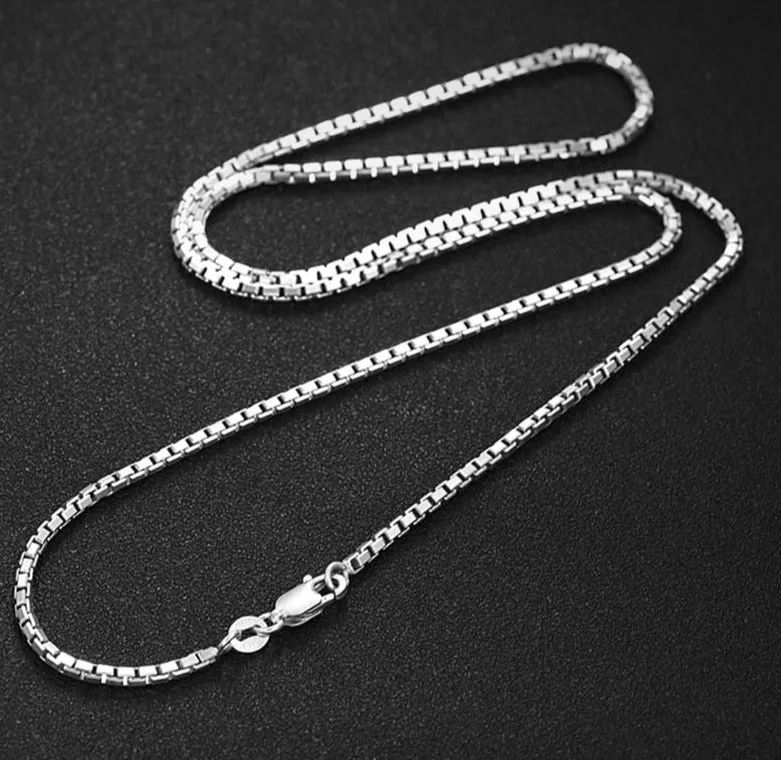 Silver Chain For Necklaces