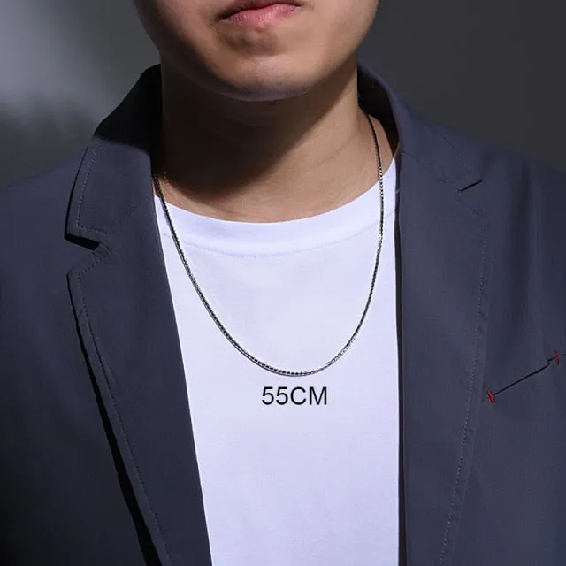 Silver Chain For Necklaces