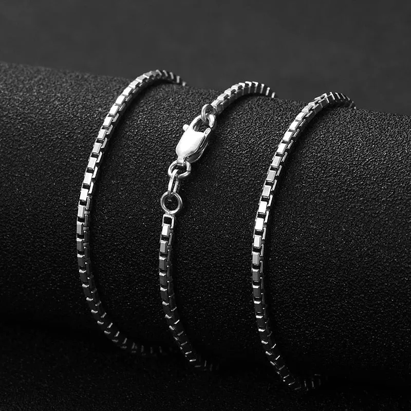 Silver Chain For Necklaces