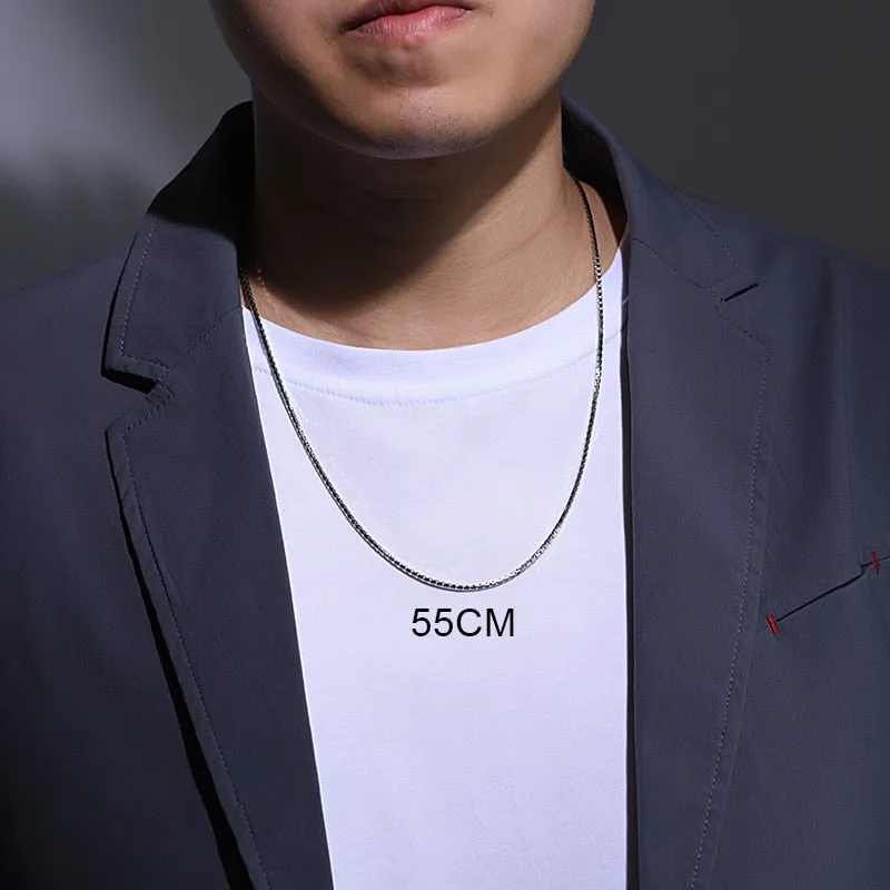 Silver Chain For Necklaces