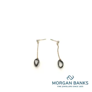 Silver Handmade Organic Range Earrings SORG4E