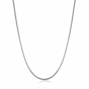 Silver Snake Chain Necklace