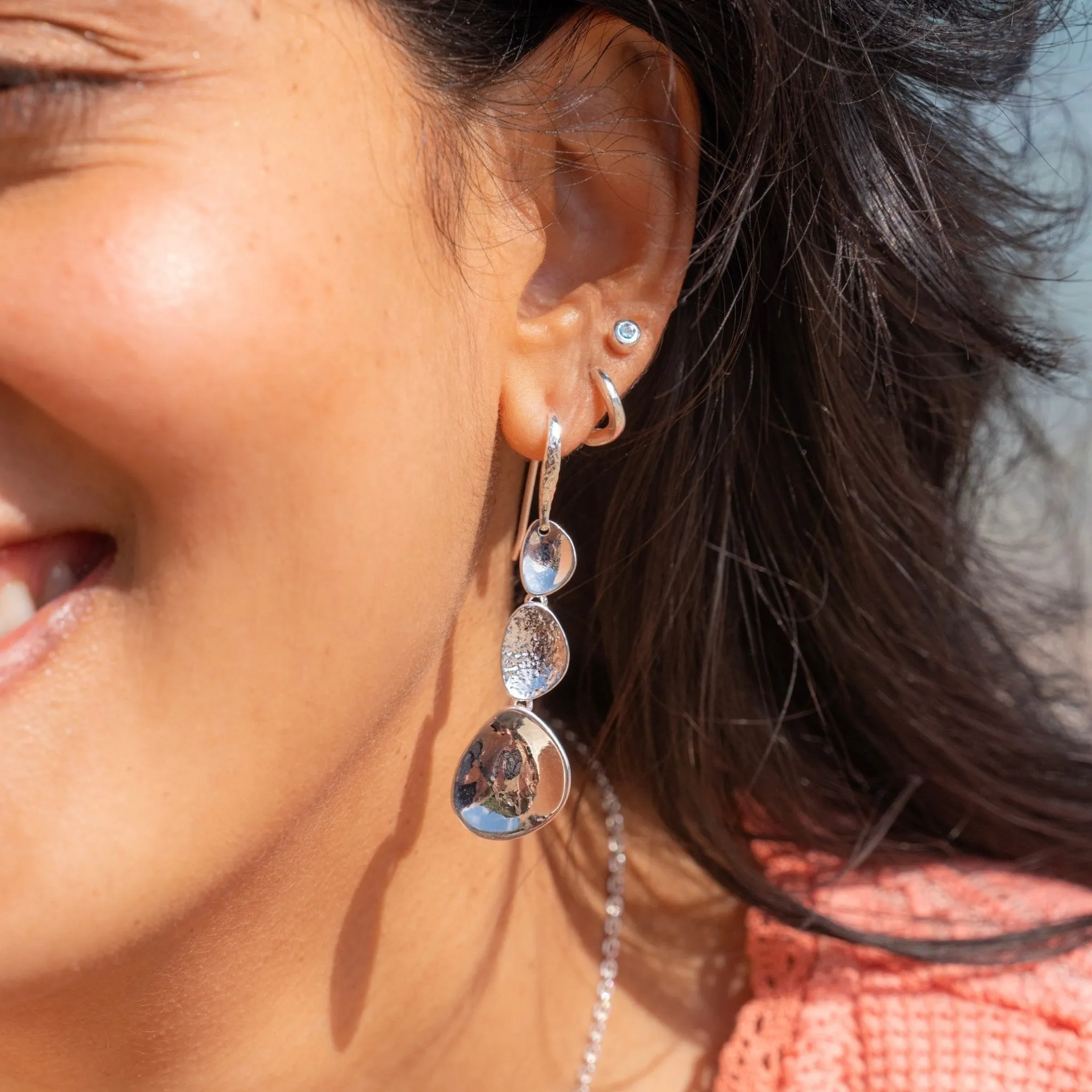 Stacking Reflection Earrings