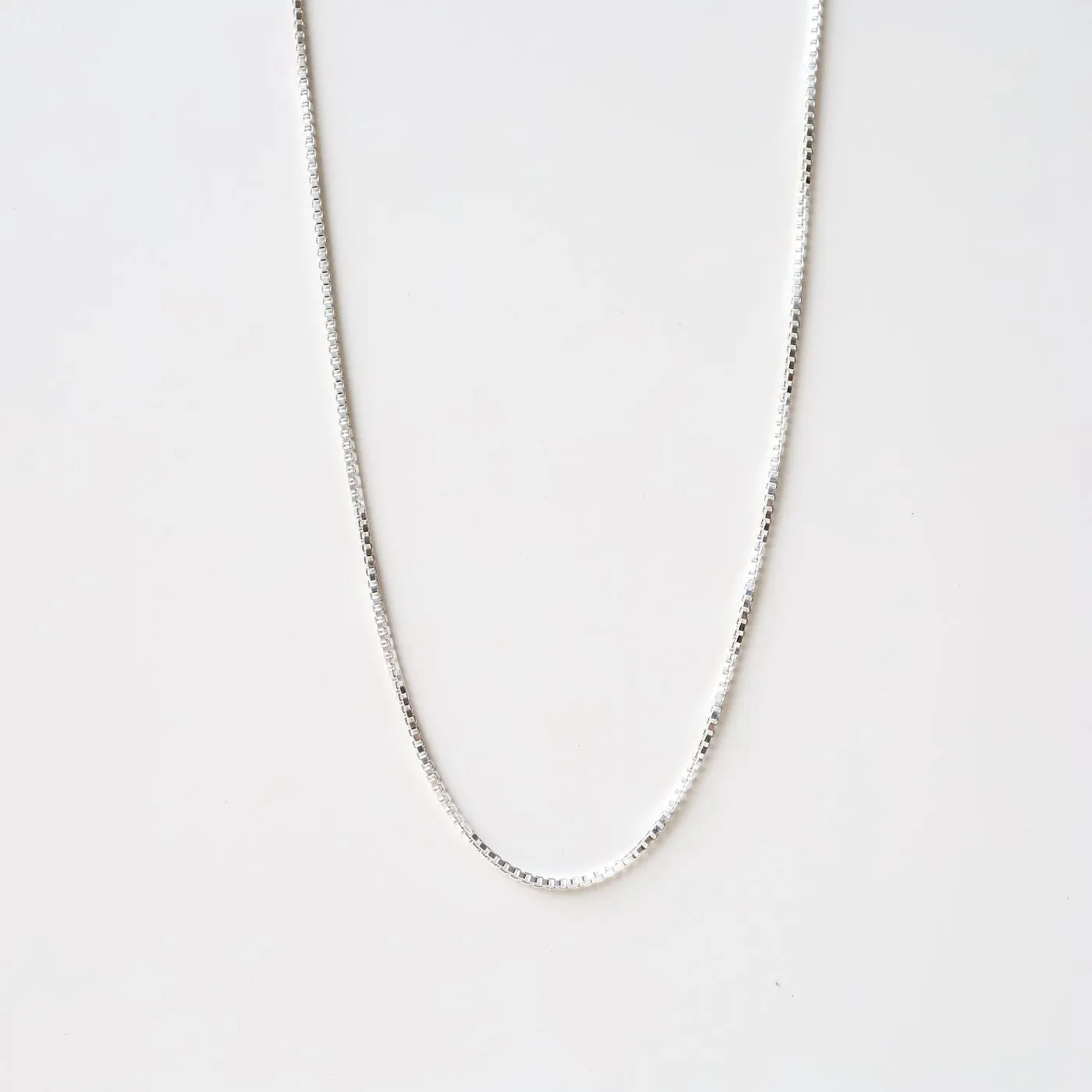 Sterling Silver Box Chain - 24"