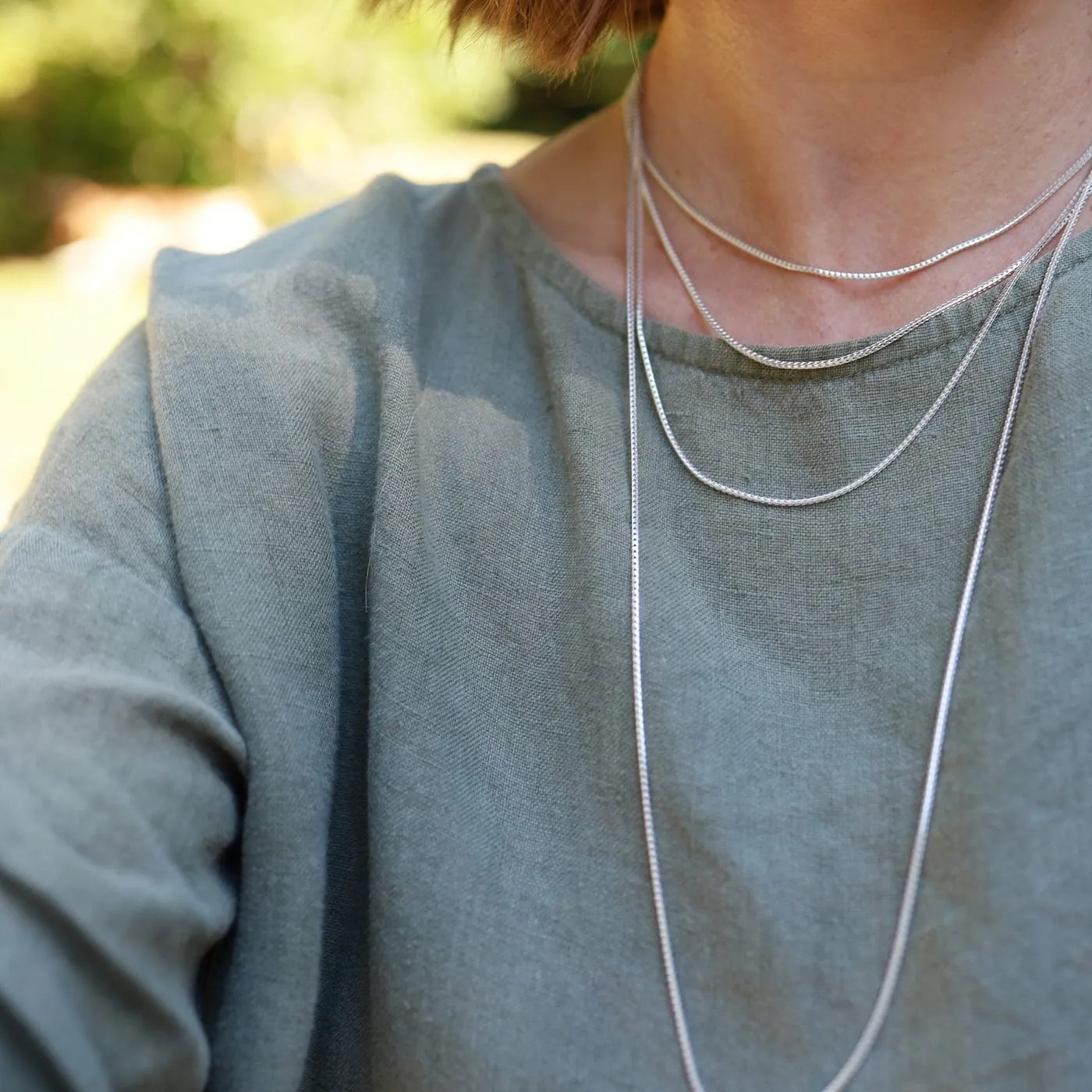 Sterling Silver Franco Chain - 16"