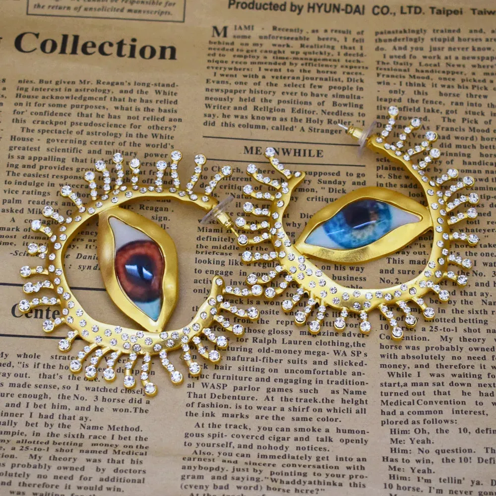 TEEK - Big Open Eye Earrings