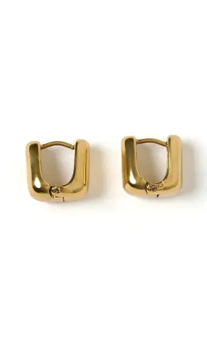 Tess Gold Hoop Earrings