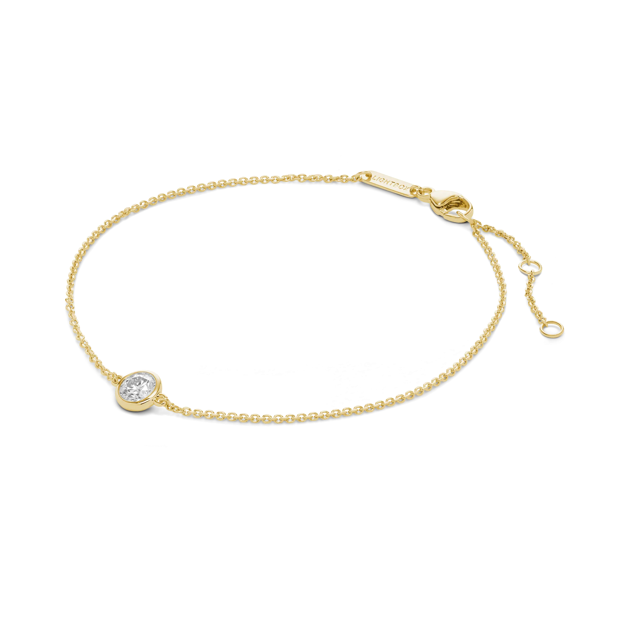 The Bezel Solitaire Bracelet