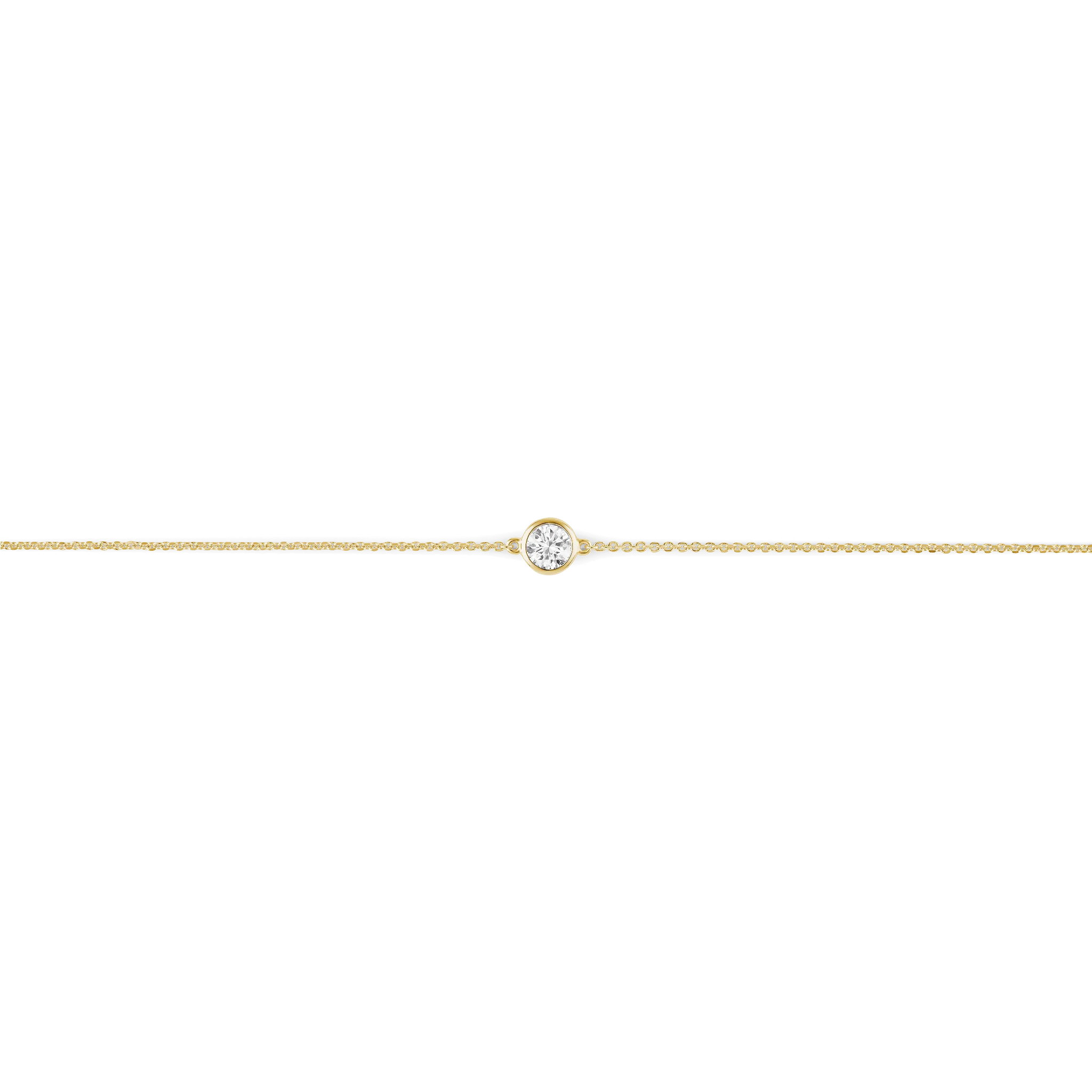 The Bezel Solitaire Bracelet