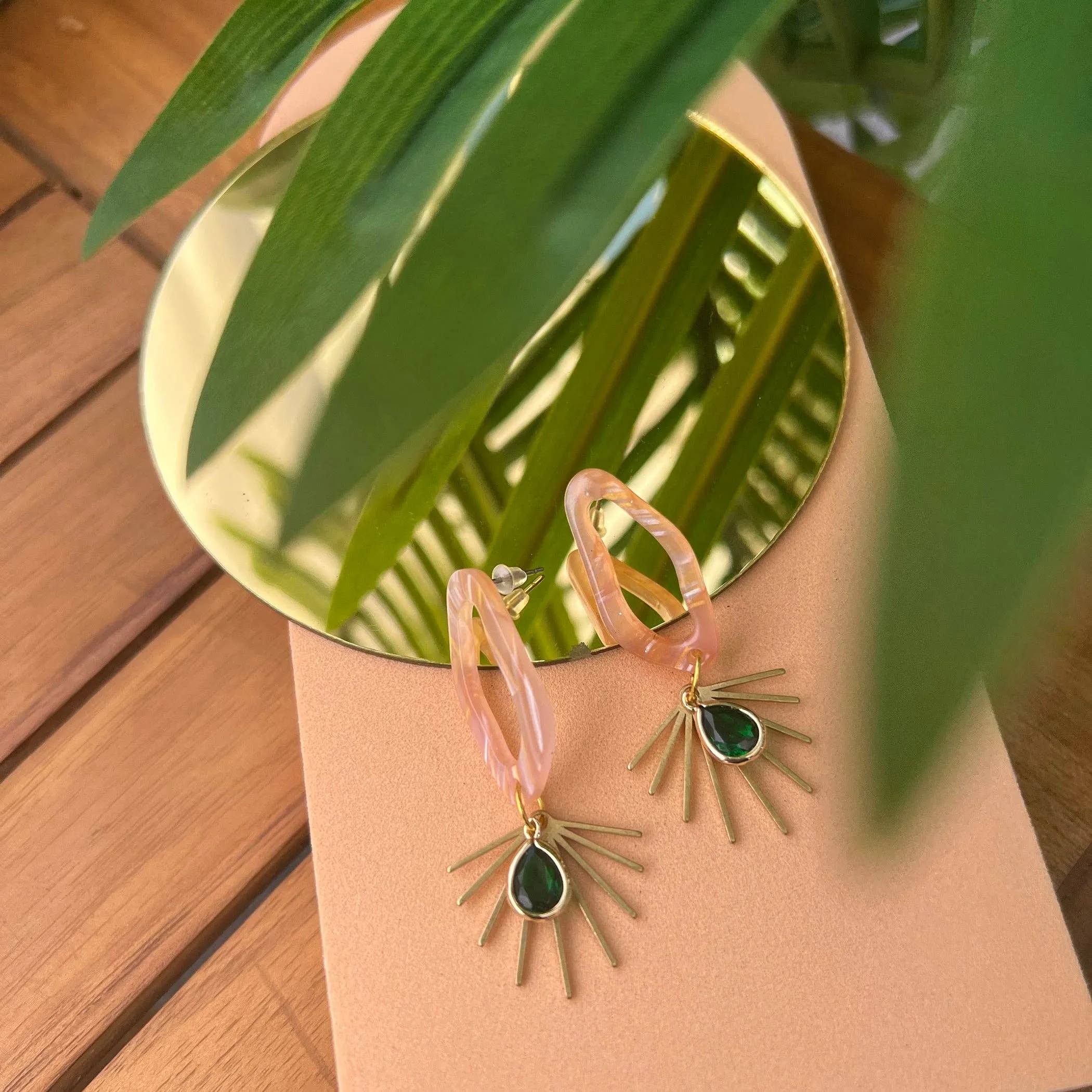 Tribe   Temple Tropical Everyday Acrylic Earrings