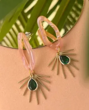 Tribe   Temple Tropical Everyday Acrylic Earrings