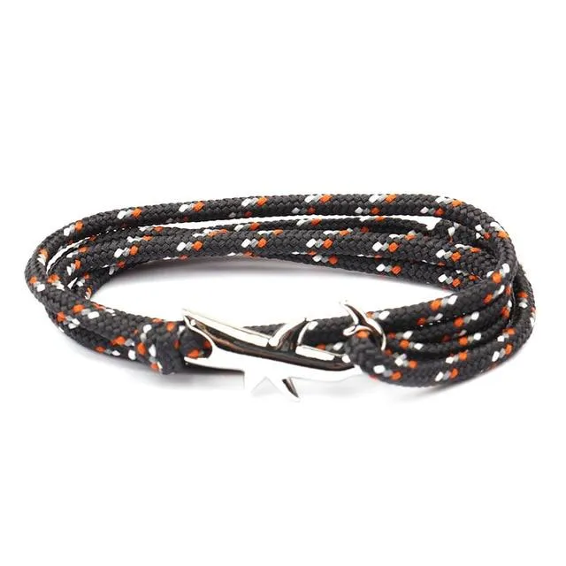 West Anchor Black Jaws Bracelet