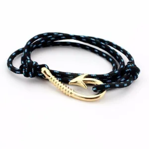 West Anchor Carolina Hook Bracelet (Gold)