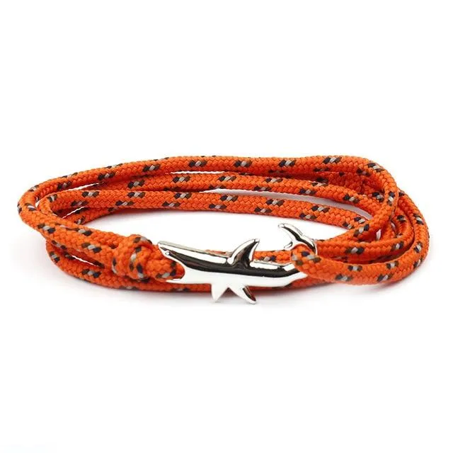 West Anchor Orange Jaws Bracelet