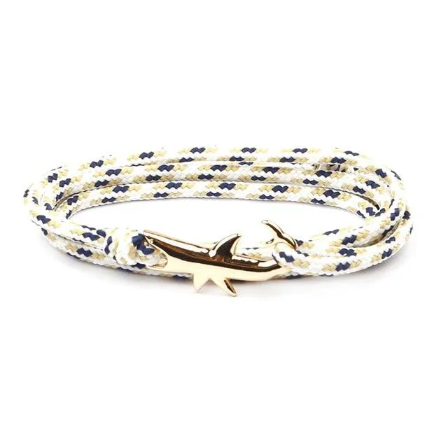 West Anchor White Jaws Bracelet